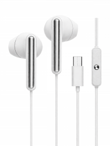 Наушники проводные гарнитура Type-C с микрофоном Орбита OT-ERG60 Белые